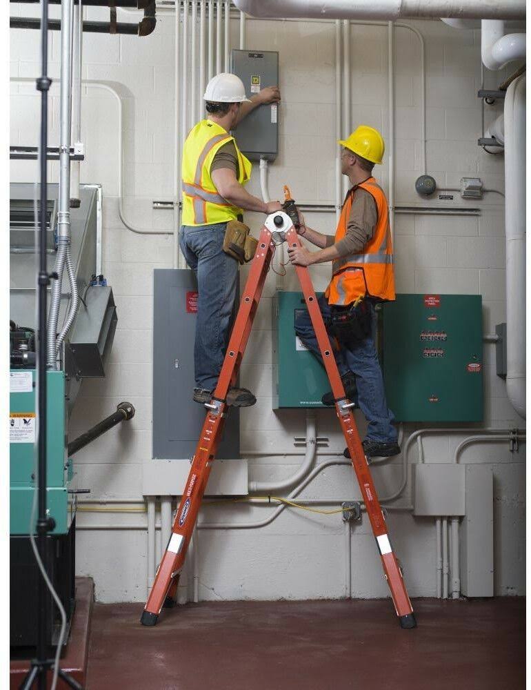 18 ft Fiberglass Multi-Position Ladder A491403