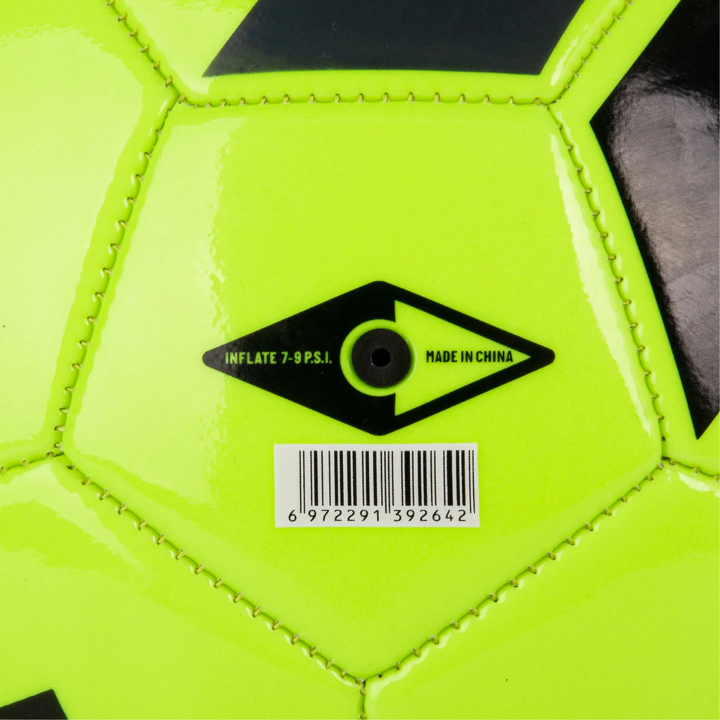 Size 5 Youth Soccer Ball, Yellow Z59725