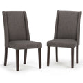 Slate Grey Dining Chair Set of 2 I821642