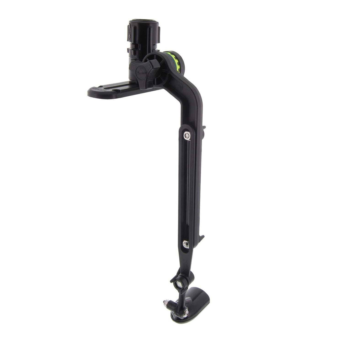 Black Kayak/SUP Transducer Mounting Arm with Gear-Head U511