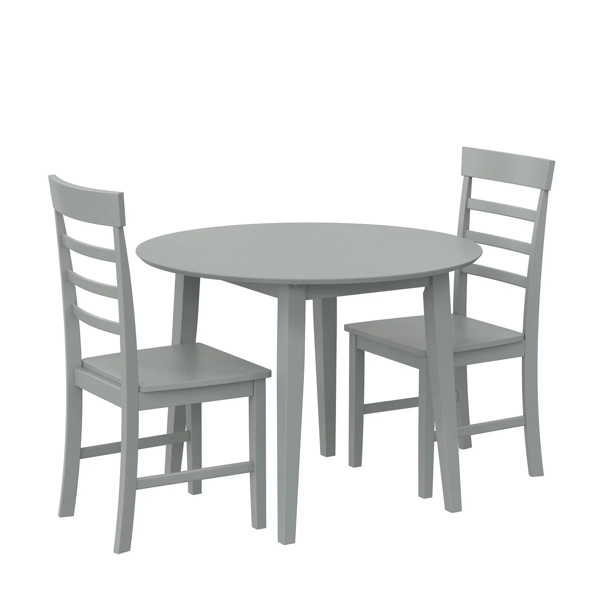 3-Piece Wood Dining Set with Double Drop Leaf U902177