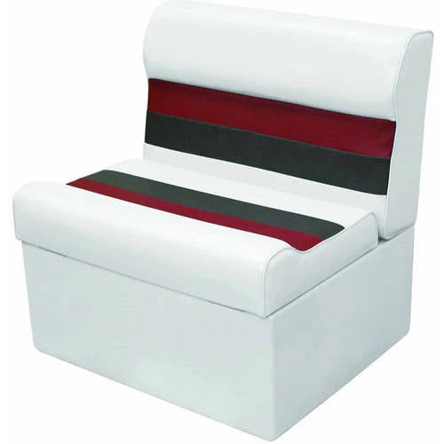 Grey Navy Blue Bench Seat and Backrest Cushion Set J5915
