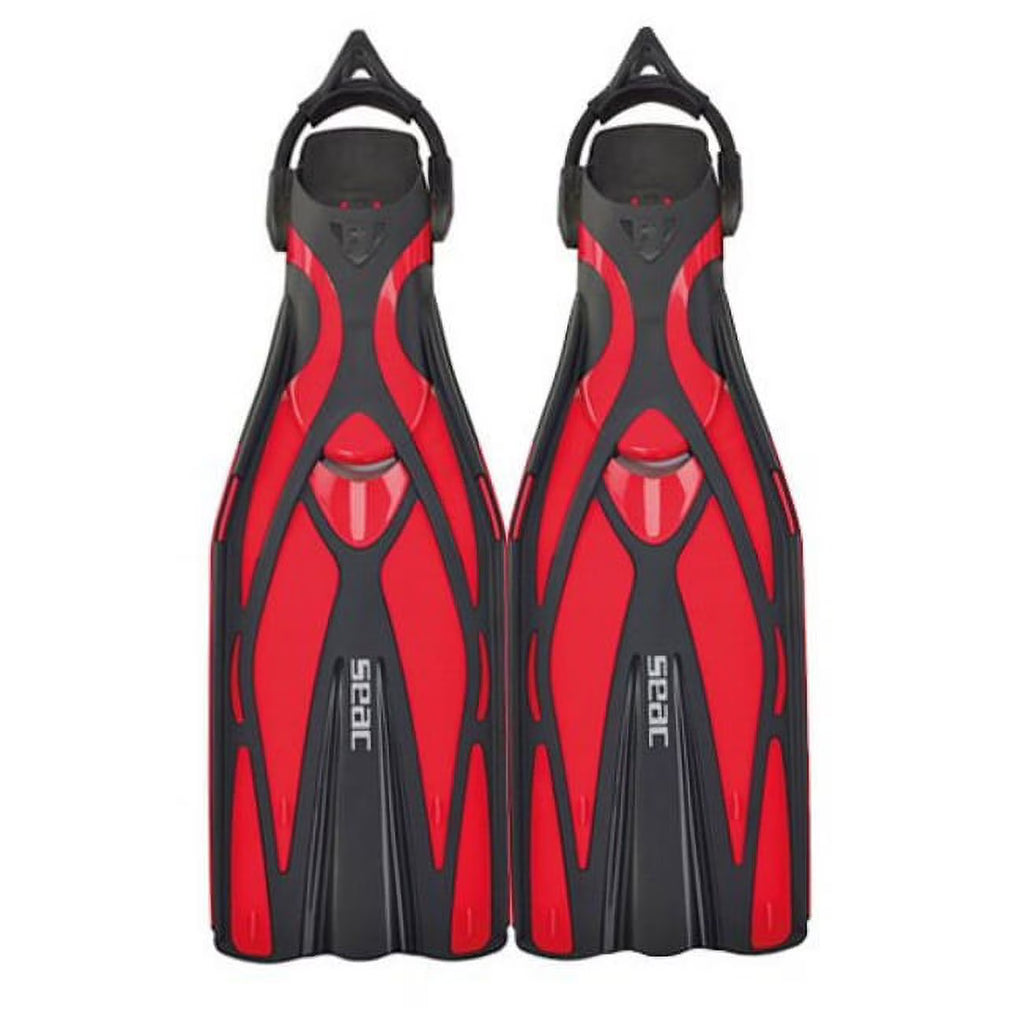 Red S/M Scuba Diving Fins N1087