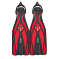 Red S/M Scuba Diving Fins N1087