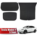 Waterproof Anti-Slip Trunk Mat Cargo Liner for Tesla Model Y 5-Seater (3 Pack) F7365