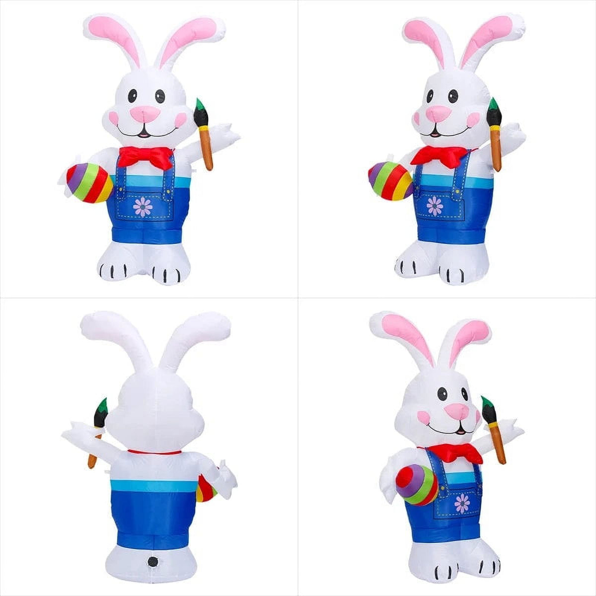 5.9FT Easter Inflatable Bunny with LED O984