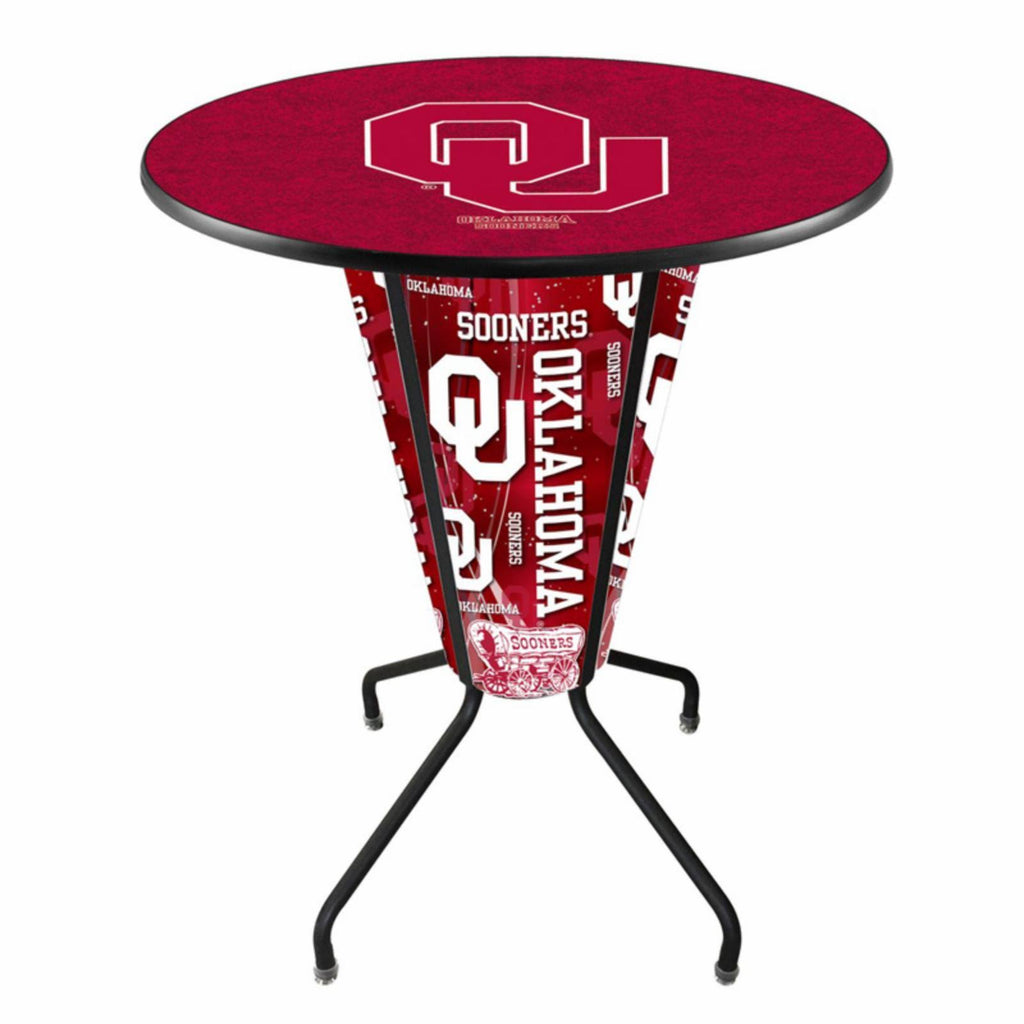 Lighted Oklahoma Pub Table F683116