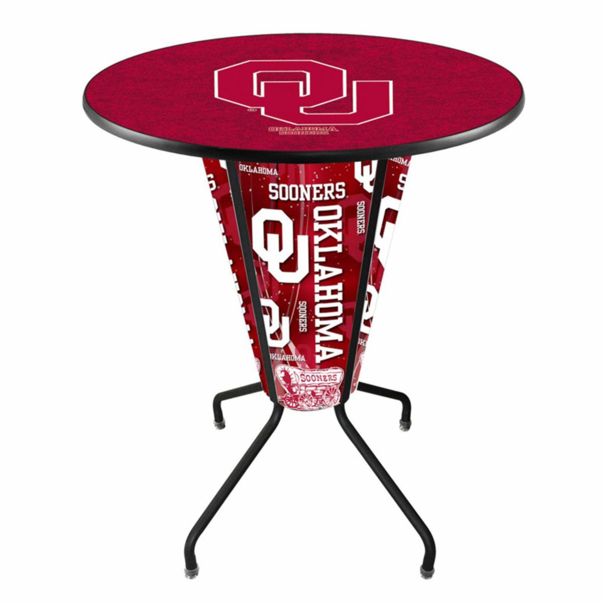 Lighted Oklahoma Pub Table F683116