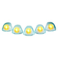 Super White Cab Roof Light Lens, 5-Piece Kit T2546