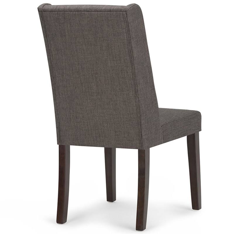 Slate Grey Dining Chair Set of 2 I821642