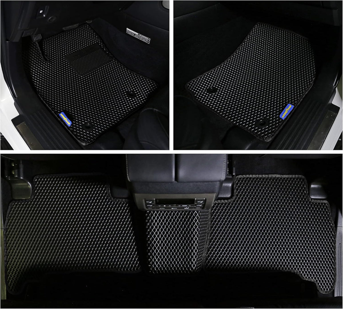Black 5 Pc All-Weather Car Floor Liners Q44199