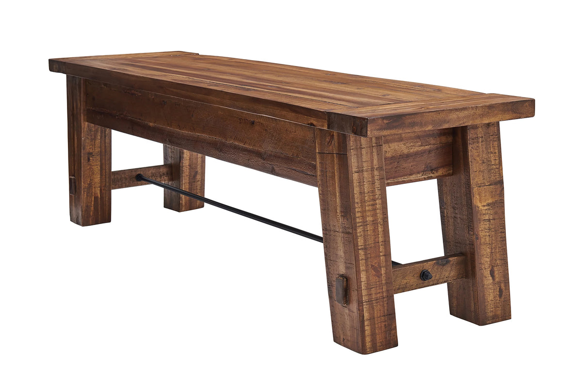 60"L Wood Entryway/Dining Bench E8646