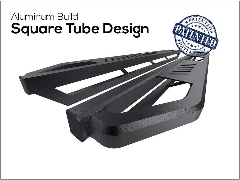 6.5in Nerf Bars Square Tube P9611