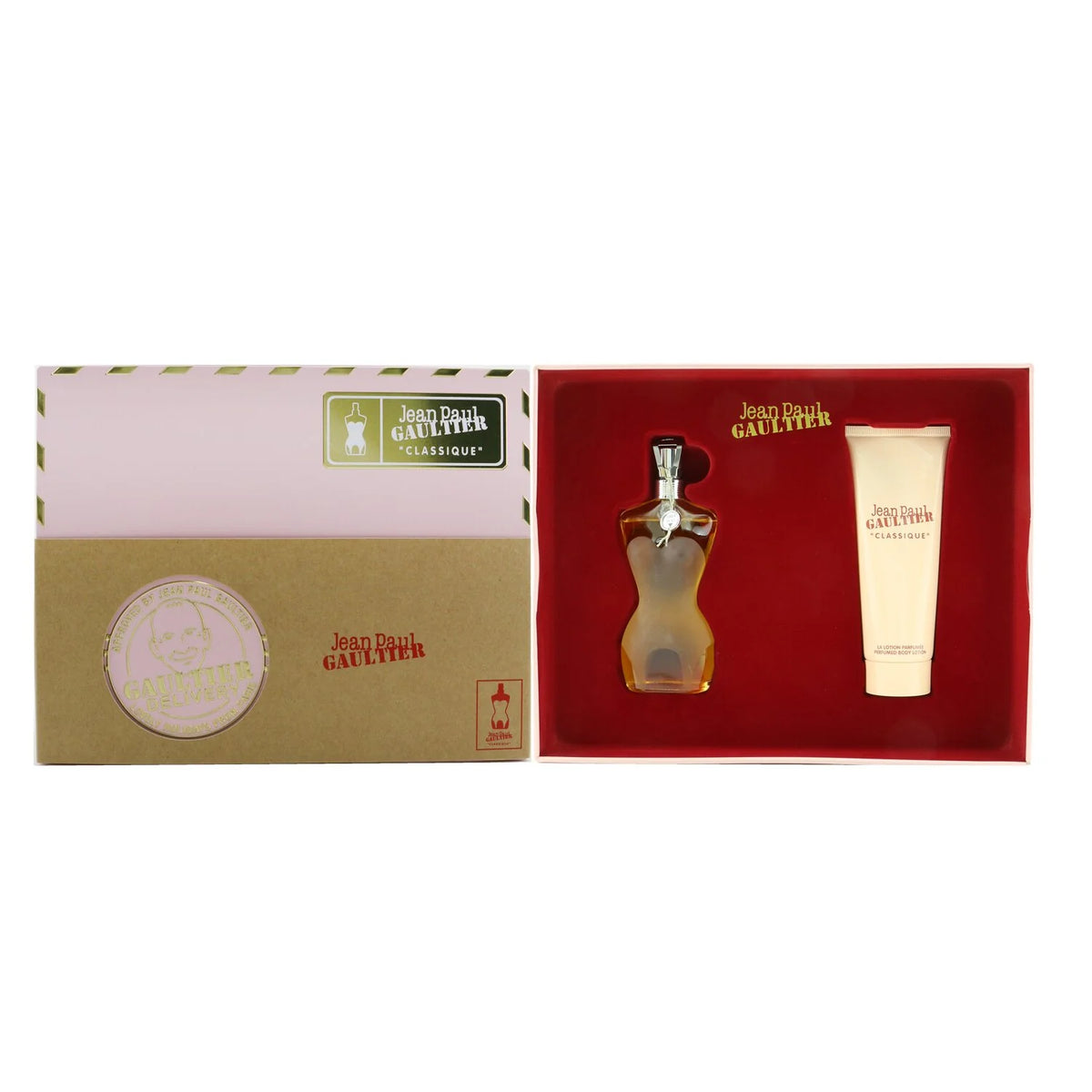 Eau De Toilette Spray 50ml + Perfumed Body Lotion 75ml 2pcs Coffret I9334