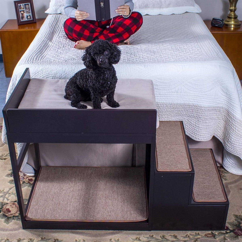 Multi-Level Bed & Step System for Dogs Cats Q2679