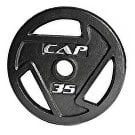 2.5 lb Black Olympic Grip Plate L21619
