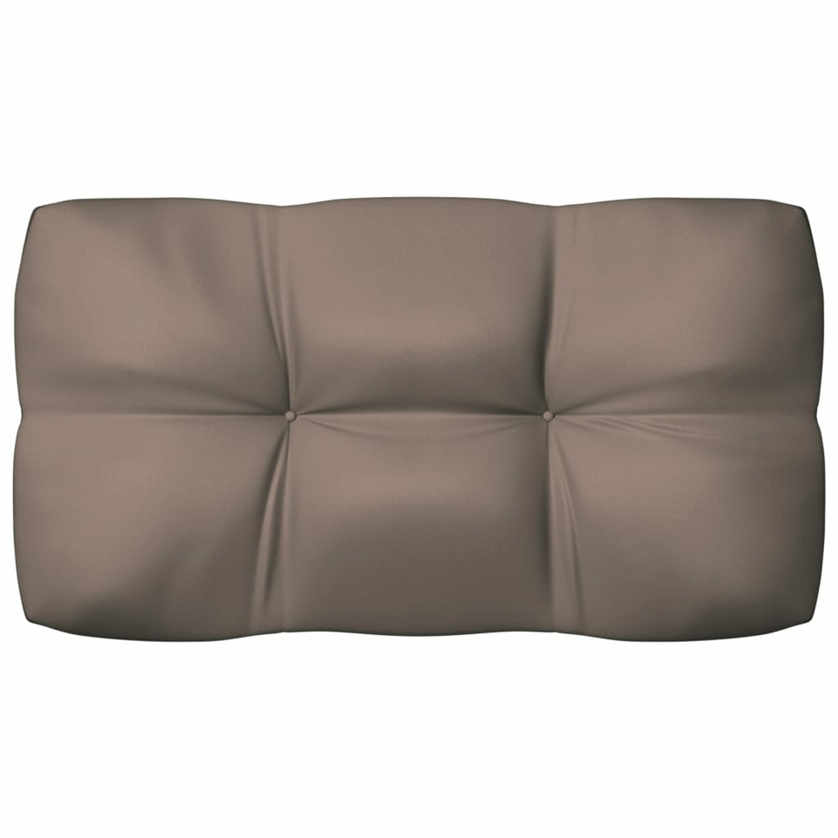 Set of 5 Taupe Fabric Pallet Sofa Cushions M749
