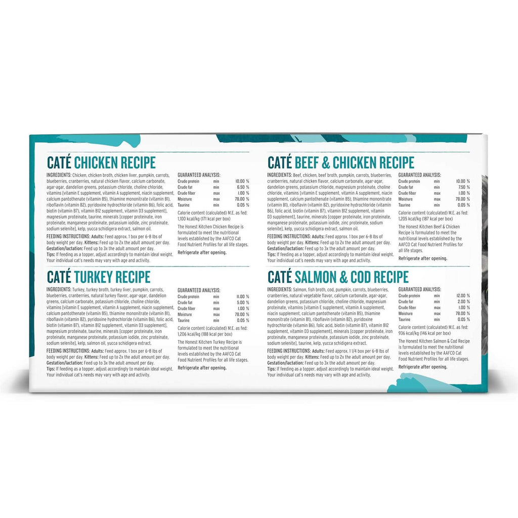 Grain Free Wet Cat Food Variety Pack K6796