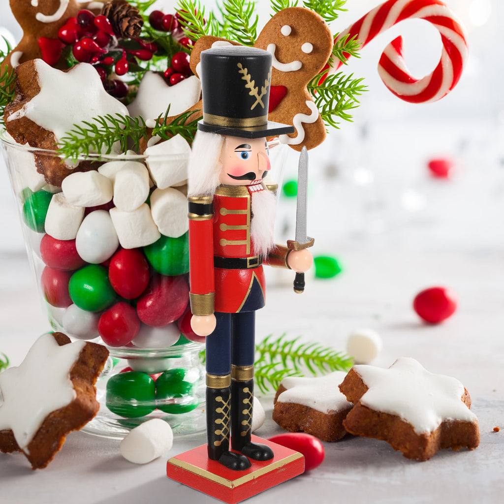 Wooden Christmas Nutcracker Doll Ornament C25977