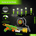 Glow in The Dark Floating Ball Target Practice Toys with 10 Soft Foam Balls B815