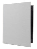 Metallic Silver Casebound Menu D4787
