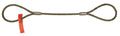 Wire Rope Sling, 10ft L, Vert Cap 19600 lb F6834