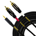 3.5mm TRS to Dual RCA Cable (6') Y832736