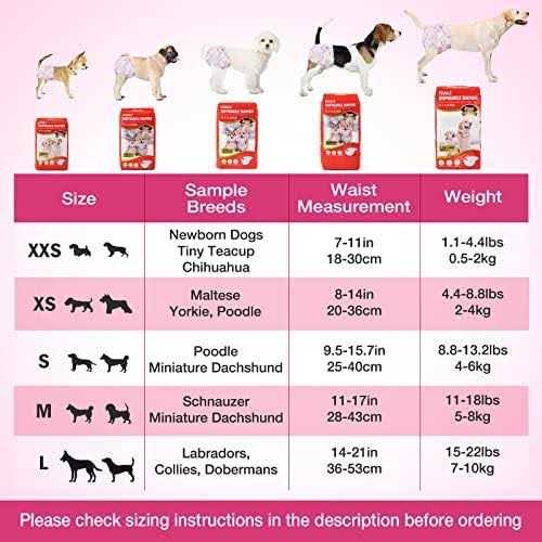 Super Absorbent Disposable Dog Diapers O336