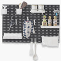 White Pegboard Wall Organizer with 18 Accessories, Pack of 2 V450748