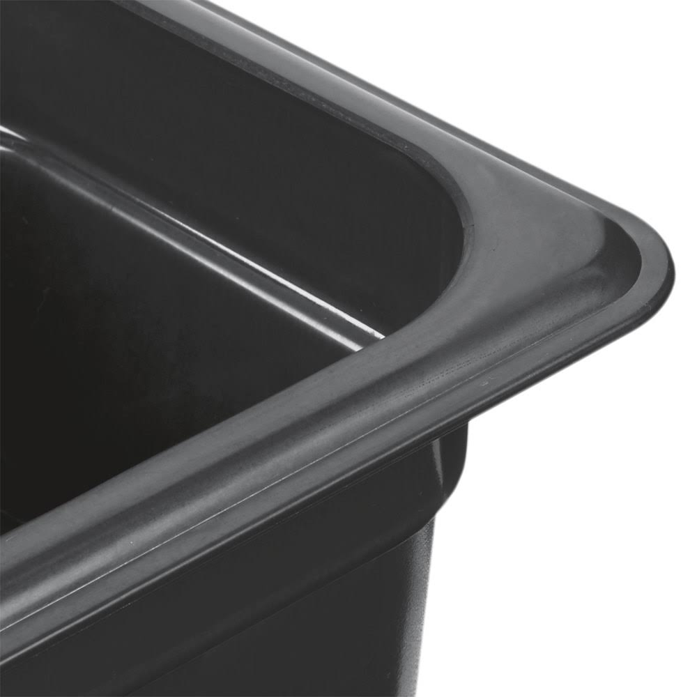 1/6 Size High Heat X-Pan - 4x22 Deep - Black Onyx S1847