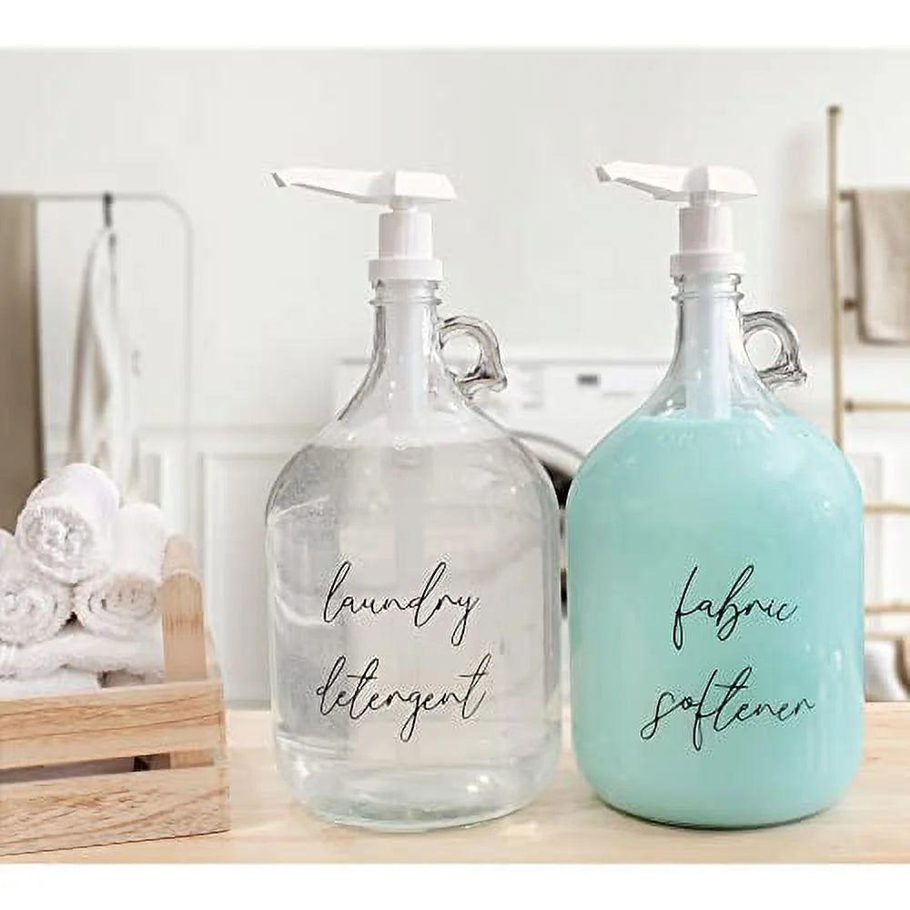 Glass Pump Bottle Soap Dispenser H6899