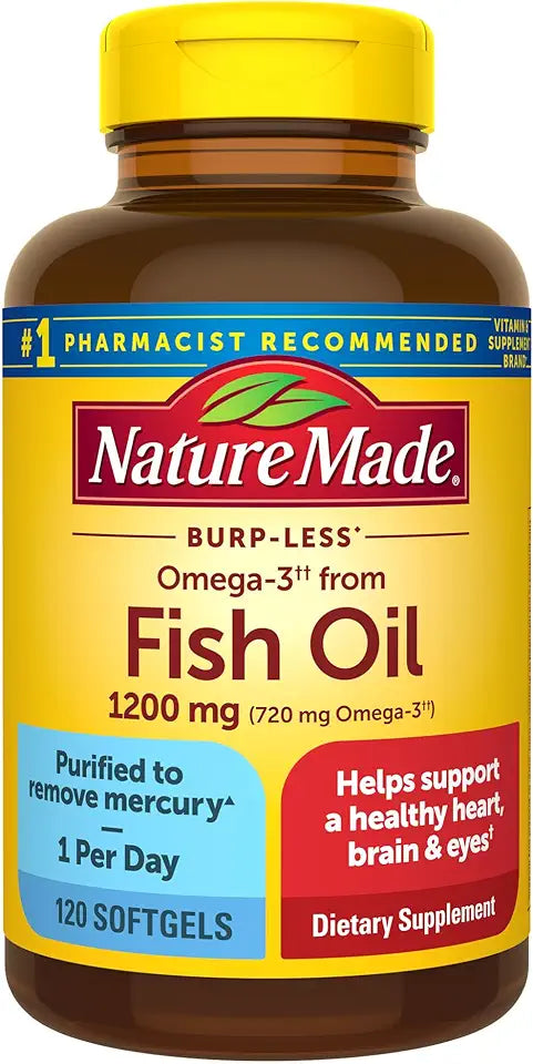 Omega 3 Fish Oil 1200 mg Softgels H206